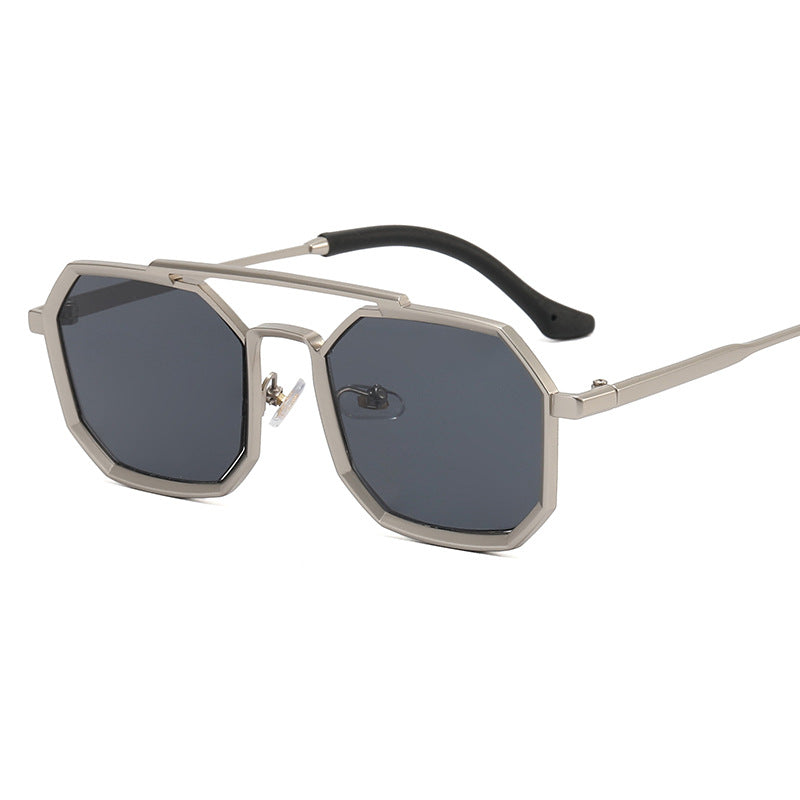 Gafas de sol de gran marco de polón steampunk de PC al por mayor